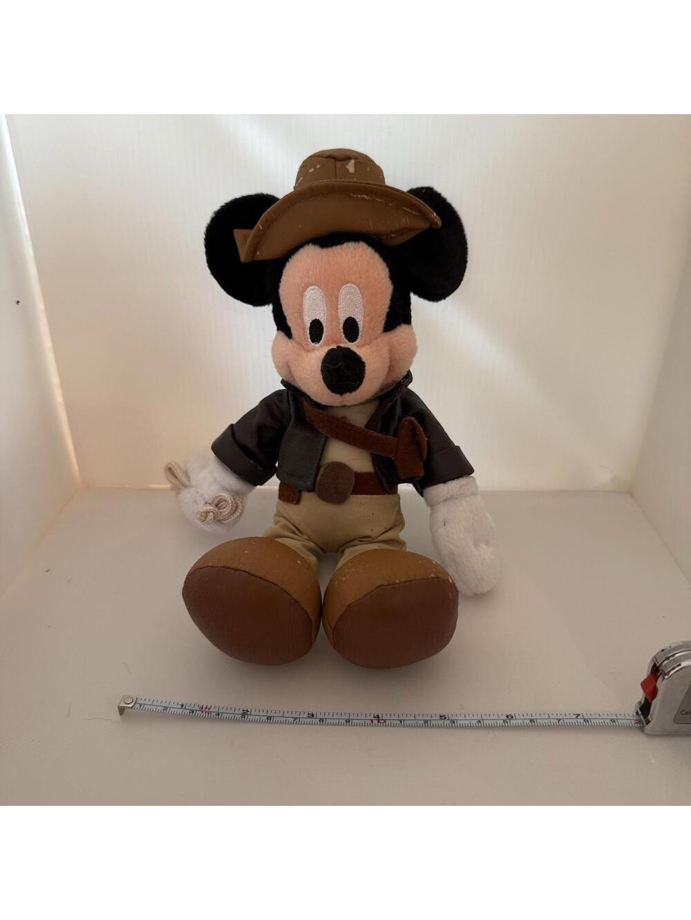 Disney Mickey Mouse Indiana Jones 11” Plush Walt Disney World Disneyland